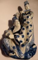 SEHR SCHÖNE-ANTIKE MONGOLISCHE MUSIKER,16.5 CM x 9,5 CM