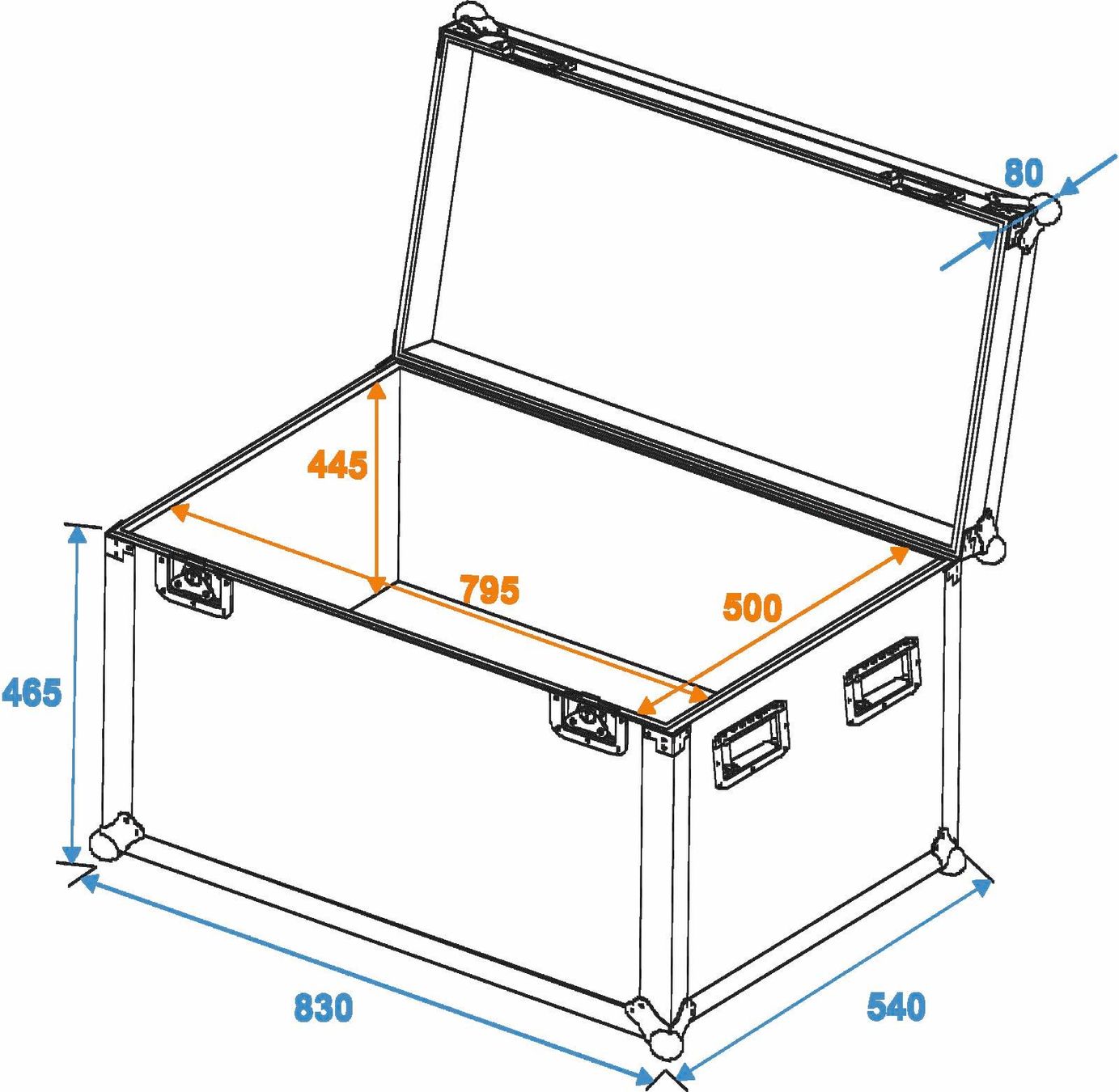 Valigie: Universal-Case Profi 80x50x50cm – Nuovo e nell'imballaggio originale da Däniken SO venduto da Profog1 1