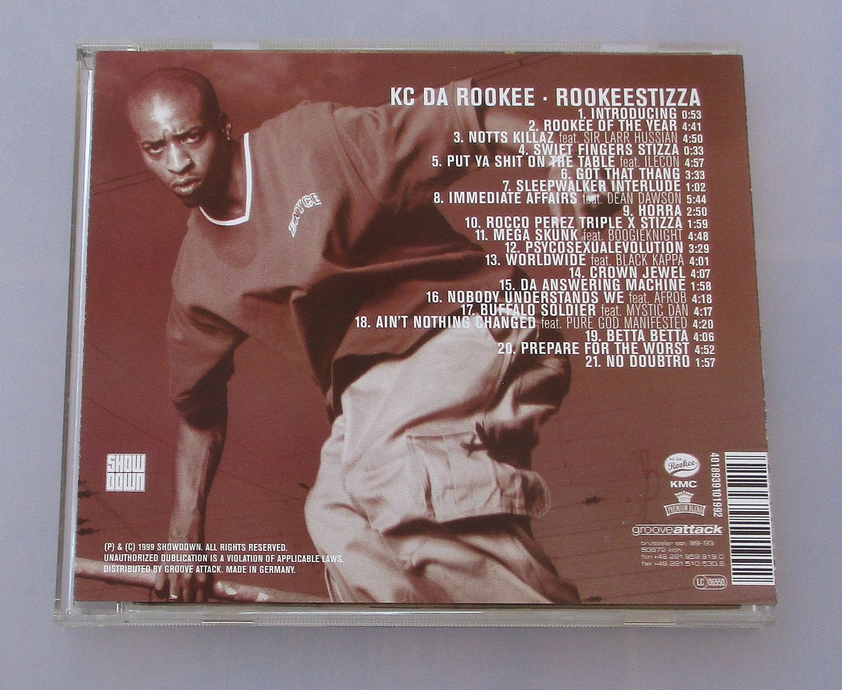 CDs: KC DA ROOKEE - Rookeestizza – Gebraucht aus Wattwil von Muriel11 1