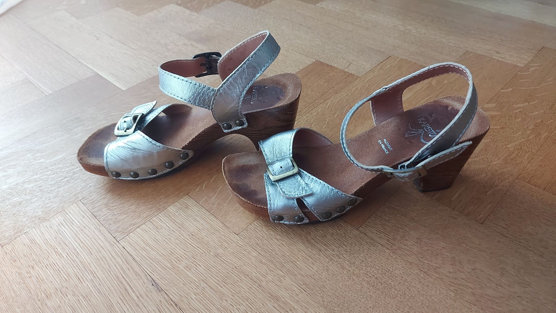 Damenschuhe: Vintage Karston Sandales style Sabots – Gebraucht aus Sion von aud_7pxl 1
