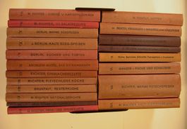 KOCHKUNSTBIBLIOTHEK, 20 BÄNDE KOMPLETT, KOCHBUCH, KOCHBÜCHER