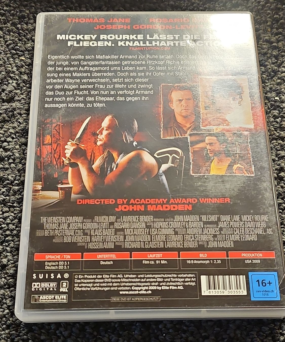 Tutti i DVDs: Killshot (23653) – Usato da Ruswil venduto da jan_bxl5 1