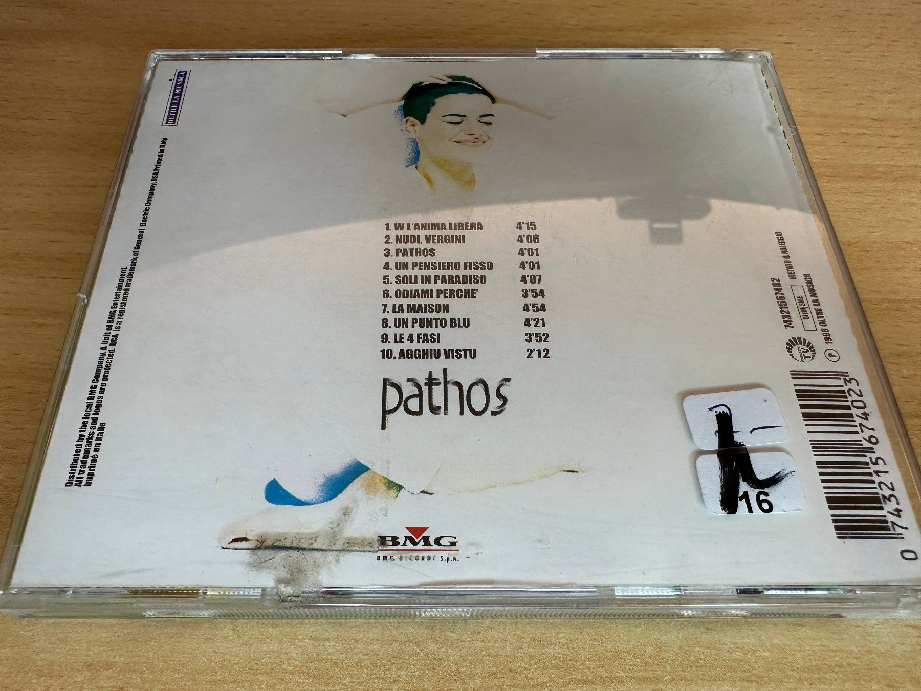 CD: Silvia Salemi – Pathos – Usato da Rikon im Tösstal venduto da Alpenmutz 1