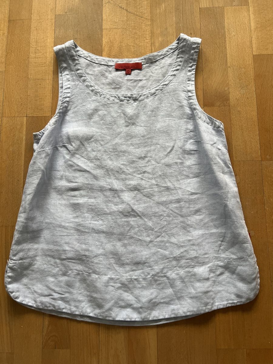 Tops: VETONO Leinen Top, Grösse 0, Hellblau - NEU – Gebraucht aus Münsingen von est_s6vf