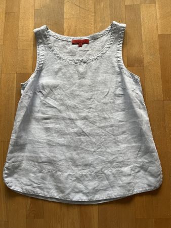 VETONO Leinen Top, Grösse 0, Hellblau - NEU