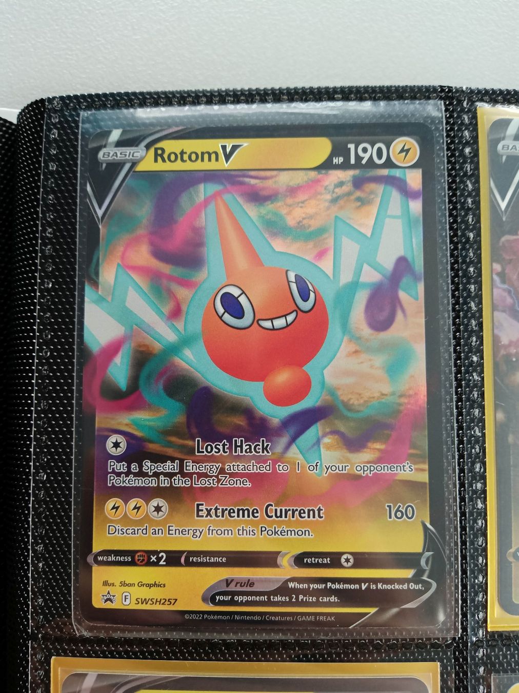 Pokémon Sammelbilder & Trading cards: Rotom V – Gebraucht aus Altstätten SG von GGsGameshop