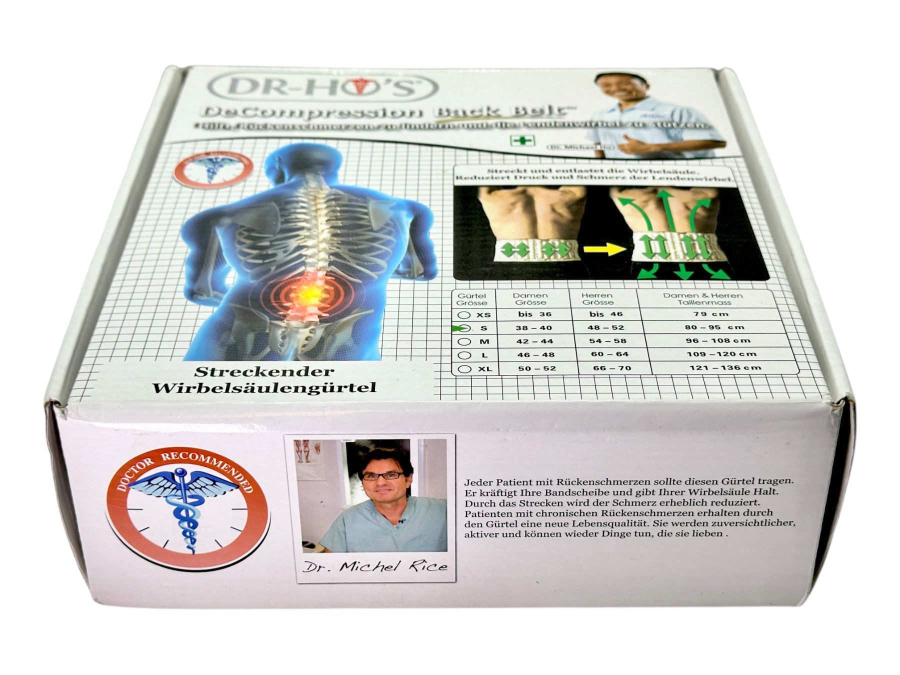 Medizinische Geräte: Ceinture de décompression dorsale DR-HO'S, Taille S – Gebraucht aus Morges von mod_q7tt 4