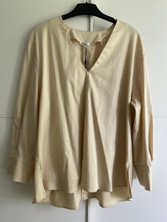 Elegante Bluse in Creme von Seidensticker, Grösse 36/38
