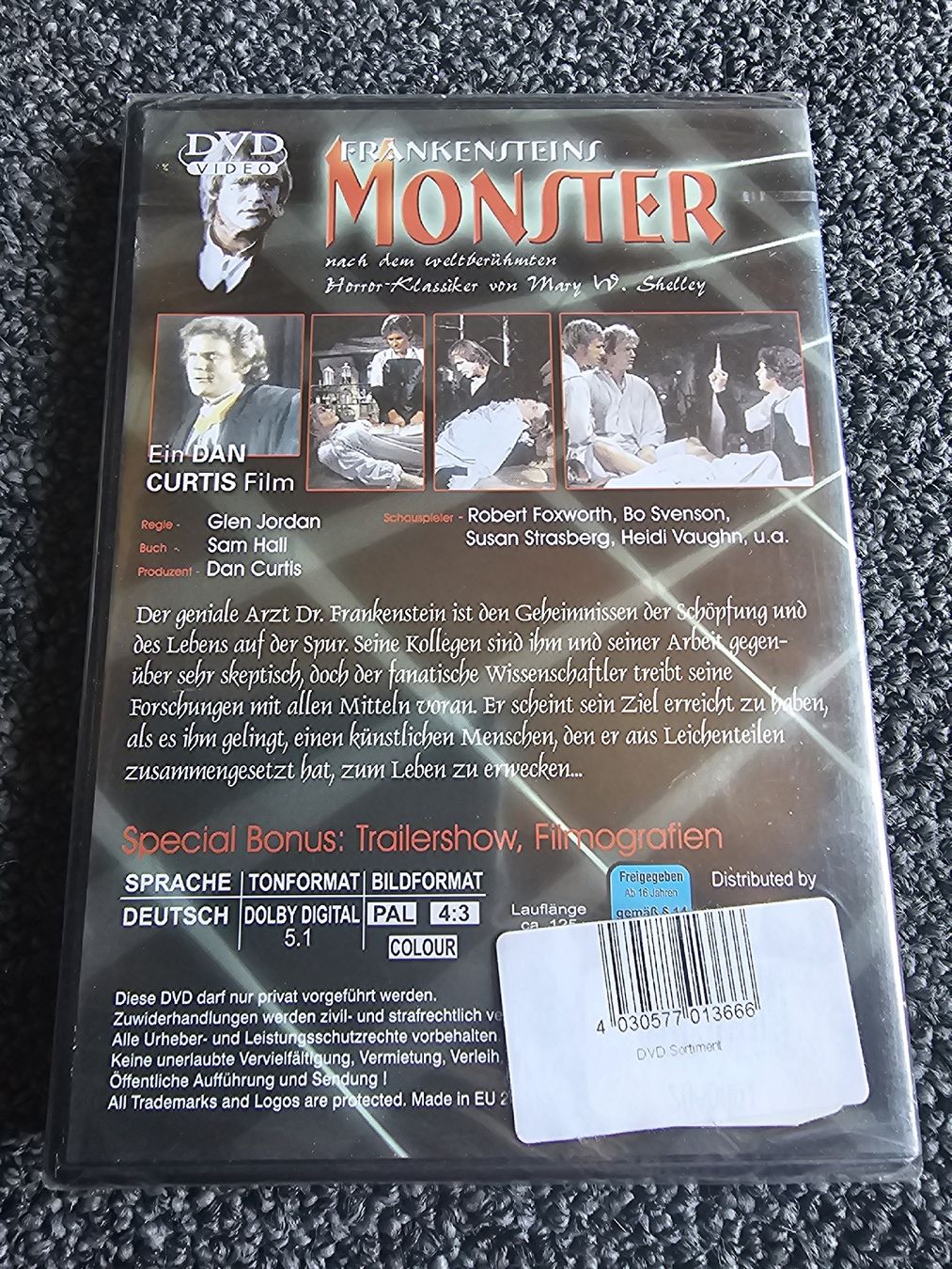 Tutti i DVDs: DVD Frankenstein Monster Neuverpackt – Nuovo e nell'imballaggio originale da Ruswil venduto da jan_bxl5 1