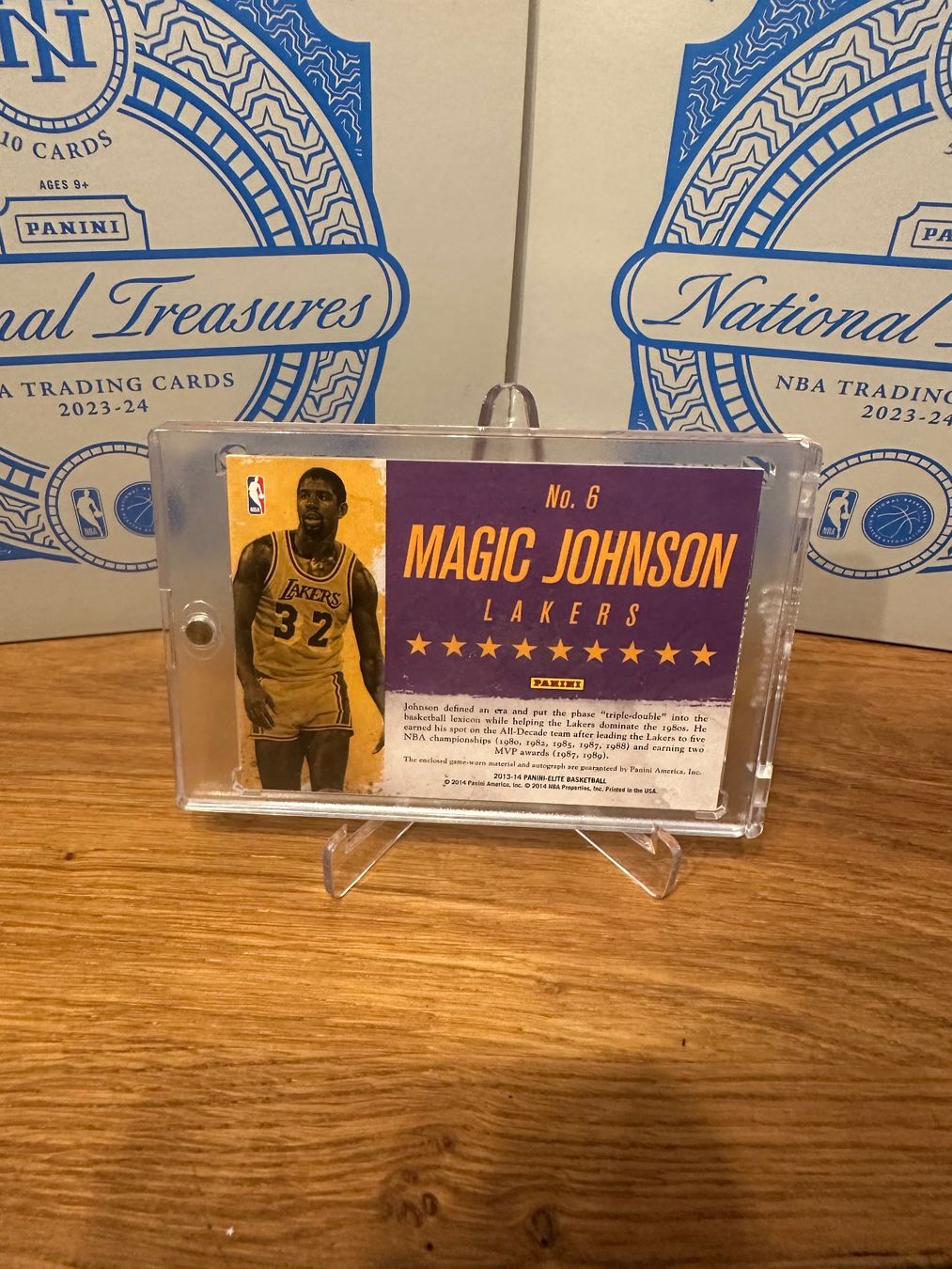 Nba Carte collezionabili: Carte Panini Magic Johnson auto patch / 49 – Usato da Vullierens venduto da Gaara04 1