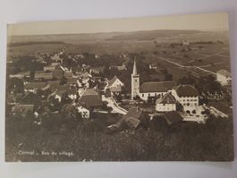 Ansichtskarte Cornol Bas du village gelaufen 1917 R5F