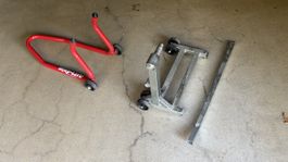 Motorrad Montageständer Set Bike-Lift gebraucht DUCATI