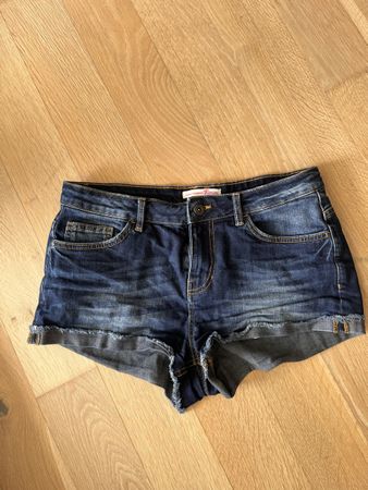 Tom Tailor Denim Shorts hotpants, dunkelblau, Gr. 25 