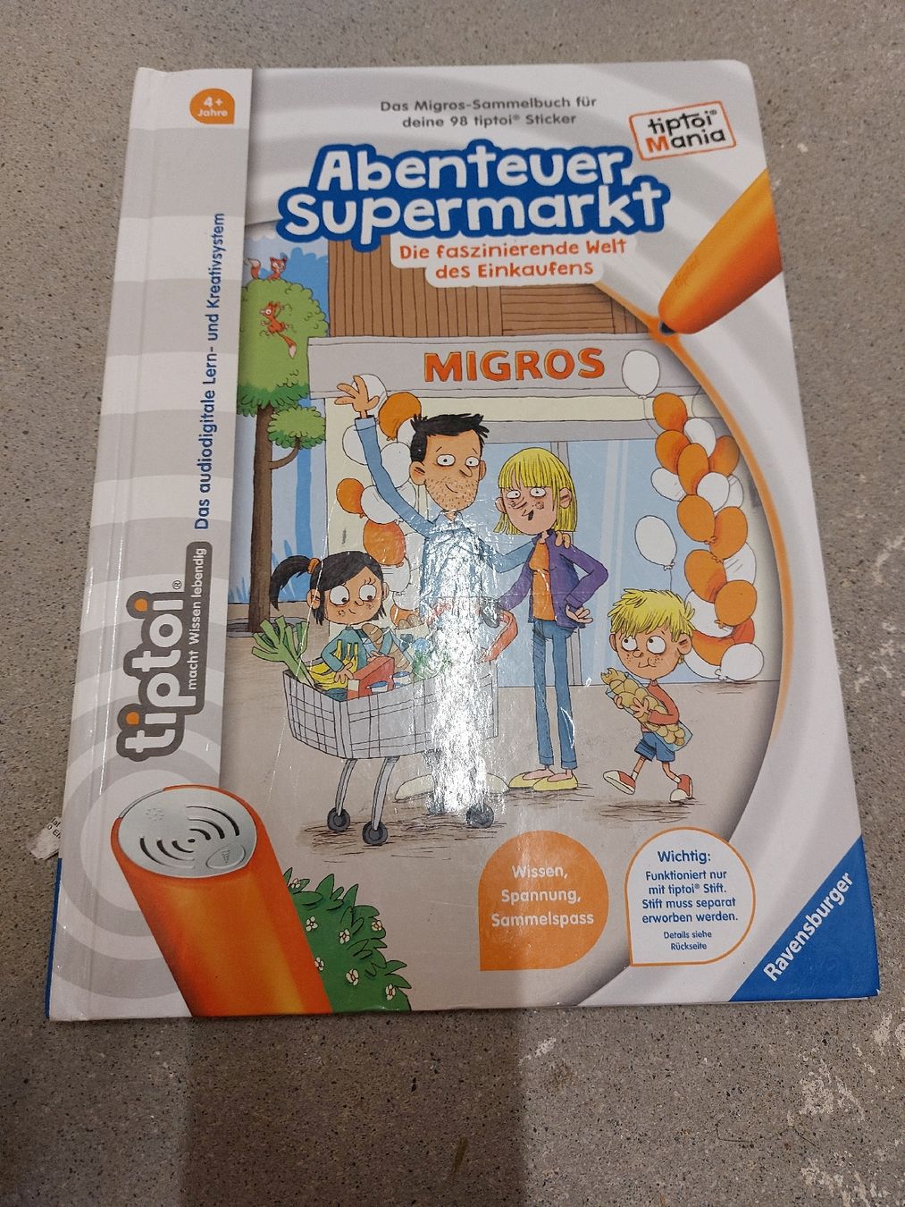 Bücher: TipToi Buch "Abenteuer Supermarkt" – Gebraucht aus Zürich von Mschorschgaggo