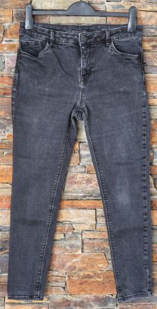 Jeans C&A Gr. 40 skinny/shaping Damen dunkelgrau