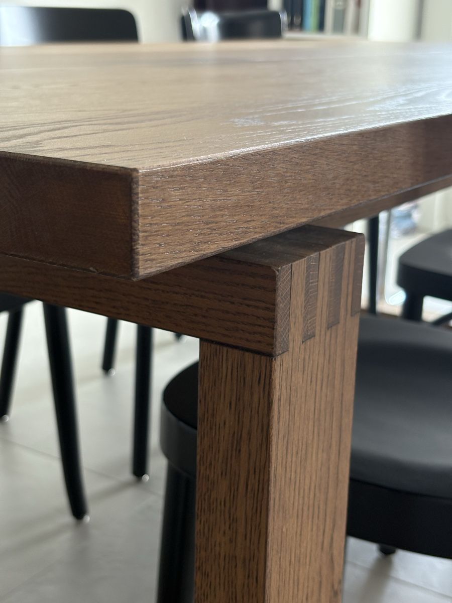 Ikea Tische: Table à manger design - 8 personnes - chêne – Gebraucht aus Peseux von and_5f6l 3