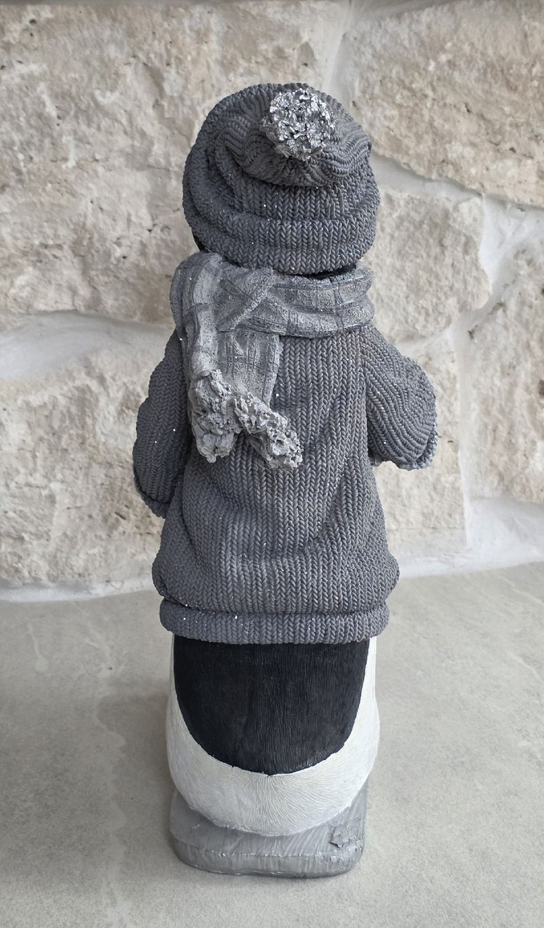 Tutte le decorazioni: Deko Pinguin Elternpaar mit Kind  – Usato da Rheinsulz venduto da Gilea 3