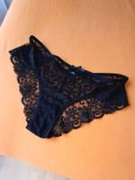 1 Schöner  Slip mit Spitzen transparent gr M NEU