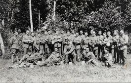 Militär-Zugs-Foto um, ca 1928 Alte Schwarzweiss-Fotografie