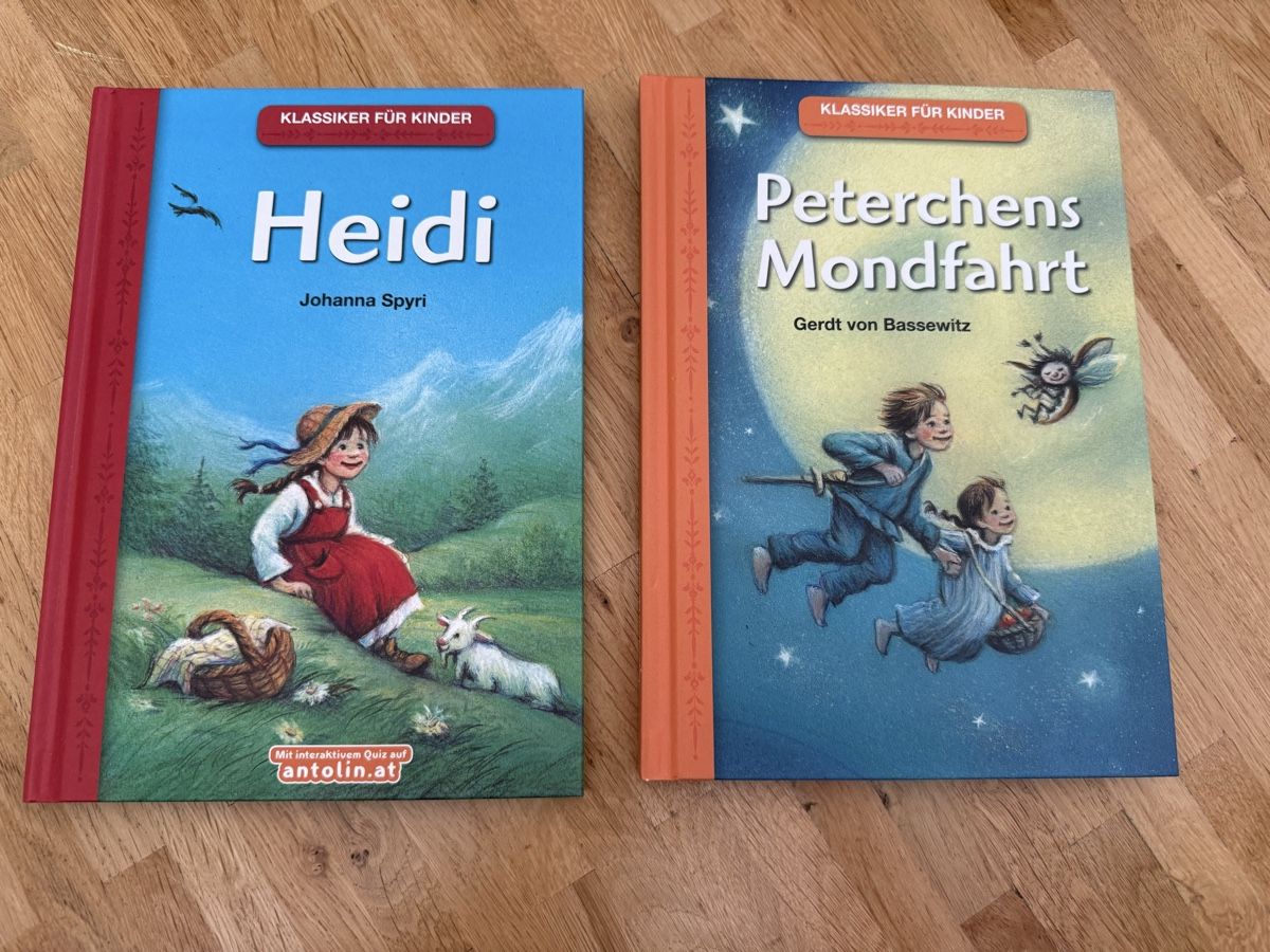 Libri: Heidi und Peterchens Mondfahrt  – Usato da Zürich venduto da Sven1968