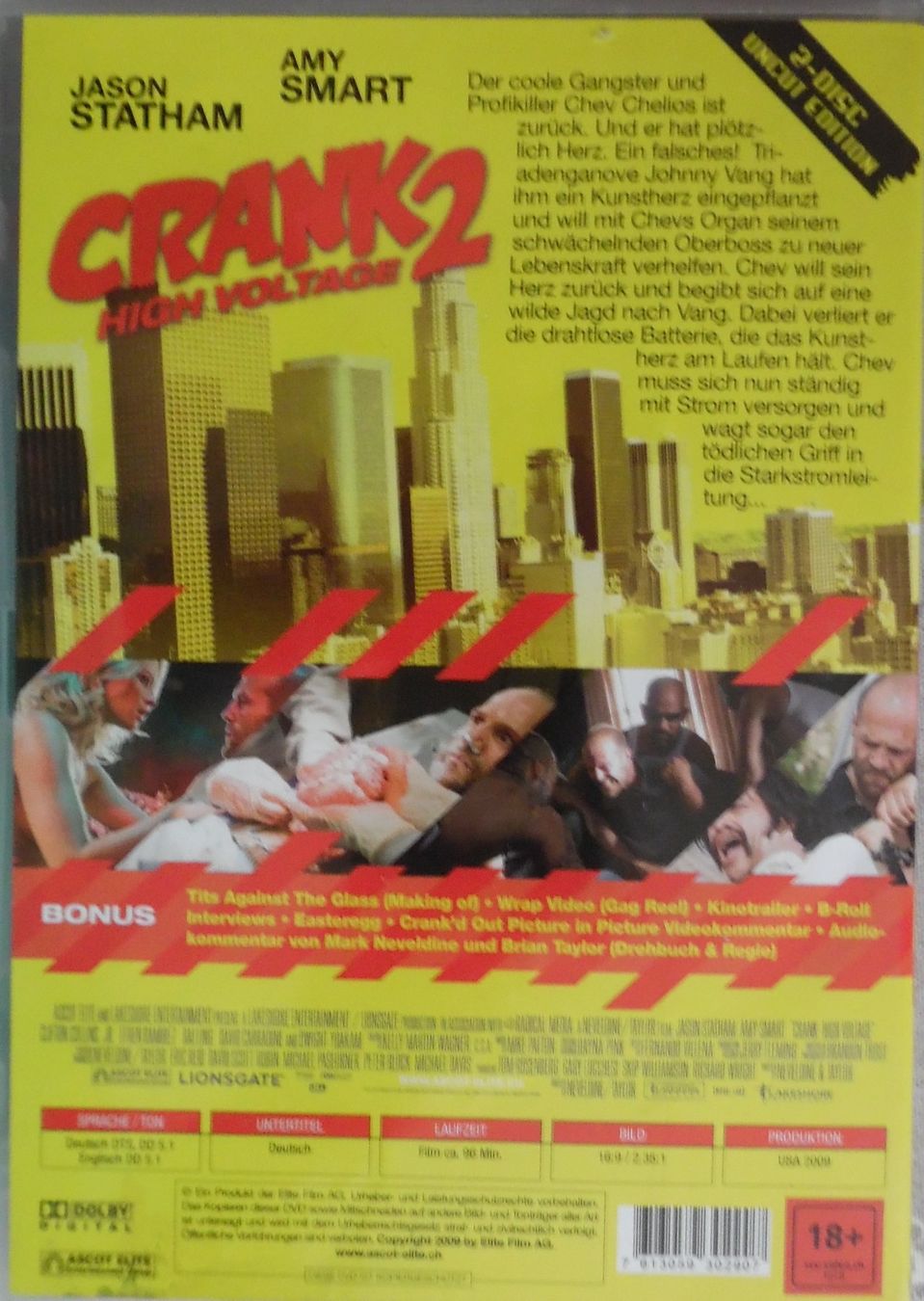 Tous les DVDs: Crank 2, High Voltage – D'occasion à Bellinzona par Luna093 2