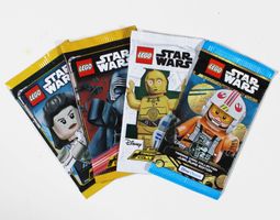 LEGO STAR WARS 4 Trading Cards Booster Packs 2018-24 - NEU