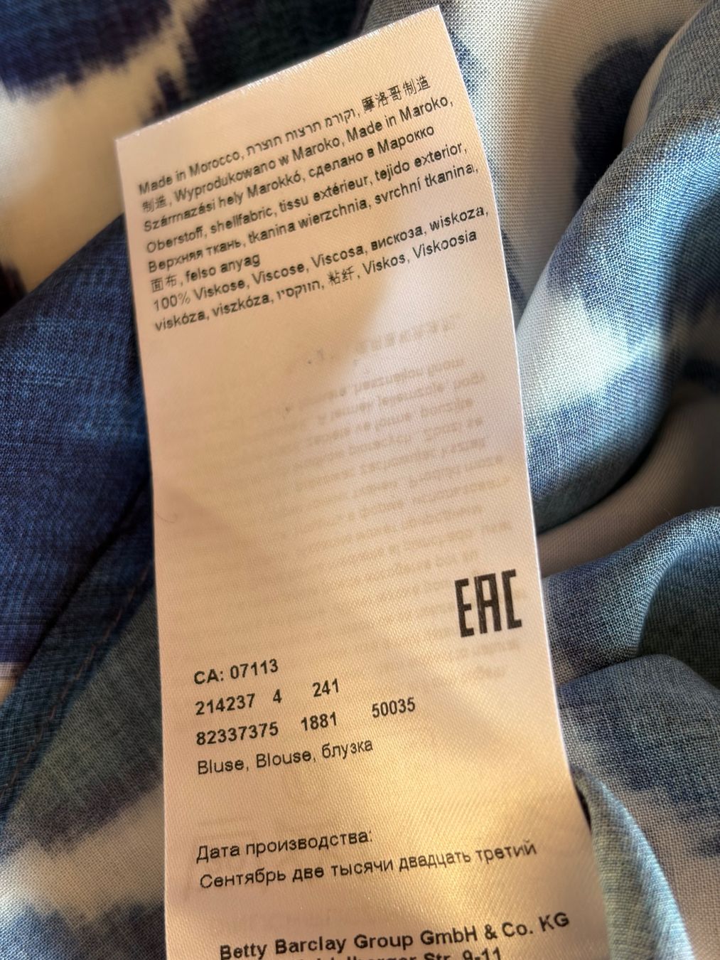 Blusen: CARTOON Bluse  Zustand: Perfekt – Gebraucht aus Interlaken von Bona55 8