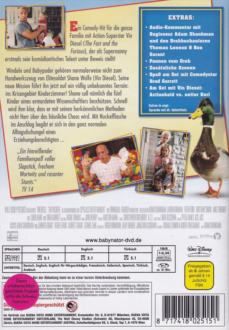 Tutti i DVDs: DVD ab Fr. 1.--, Der Babynator – Usato da Lausen venduto da Mondeo10628 1