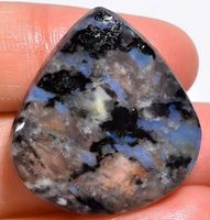 Cabochon L-3810 – Que-Sera Achat 39 Karat – 28X26X6mm