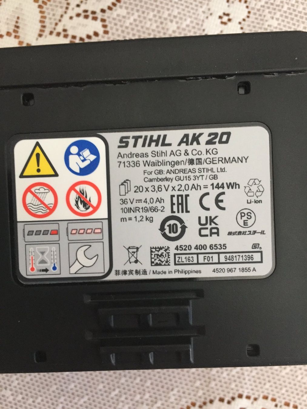 Stihl Akkus & Batterien: Neu Stihl Akku AK 20 Neu – Neu und originalverpackt aus Frenkendorf von BasLie 2