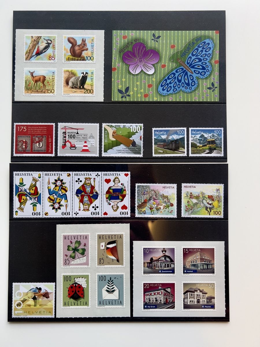 Tutti i francobolli: Frankatur postfrisch CHF 50.- – Nuovo (secondo la descrizione) da Glattbrugg venduto da Artos67