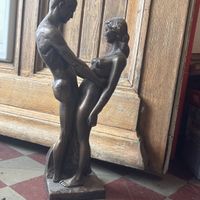  Skulptur Liebespaar, Jugendstil