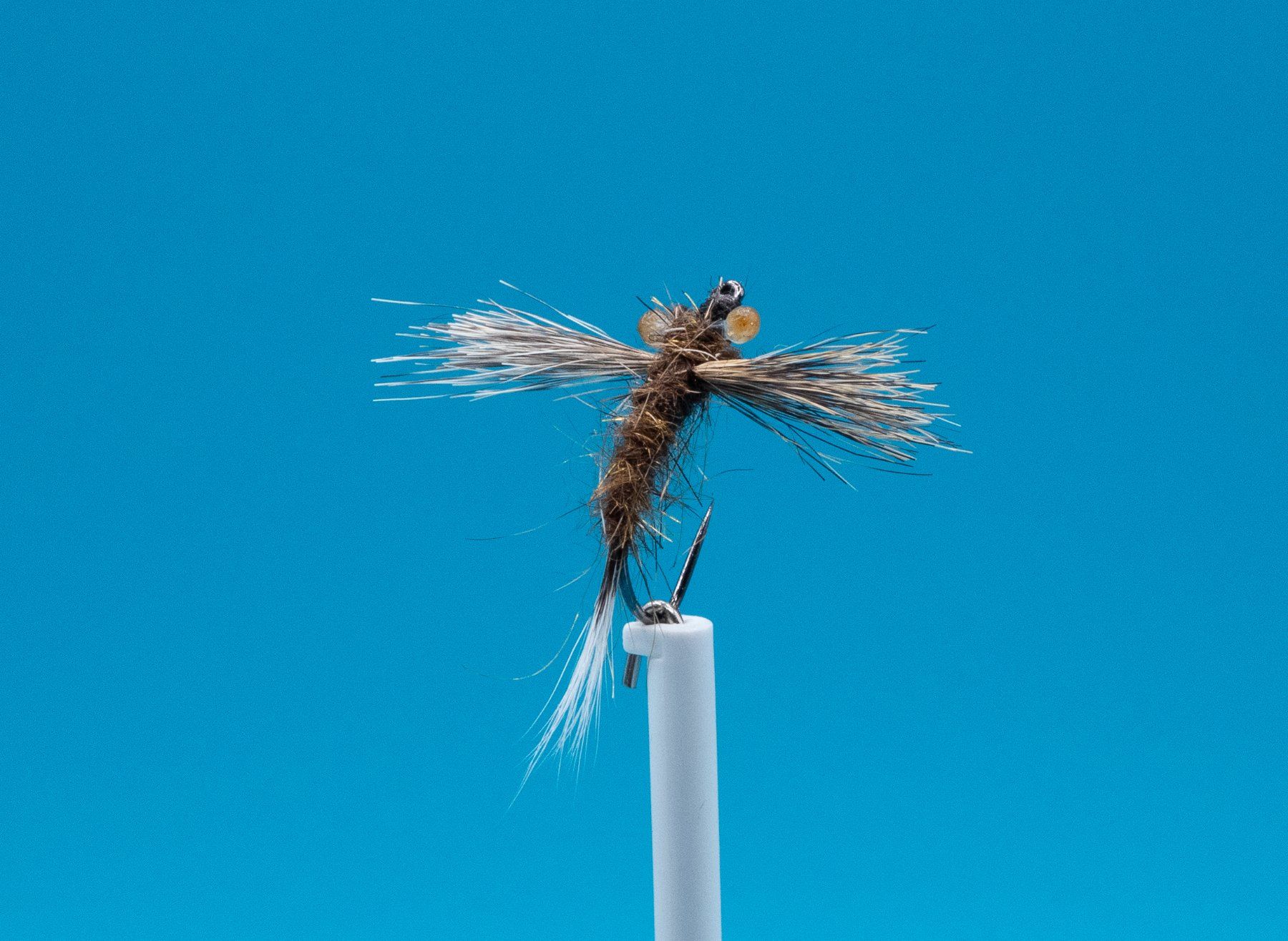 Esche: 20 verschiedene Fliegen und Nymphen – Nuovo e nell'imballaggio originale da Grenchen venduto da firefly2000 9