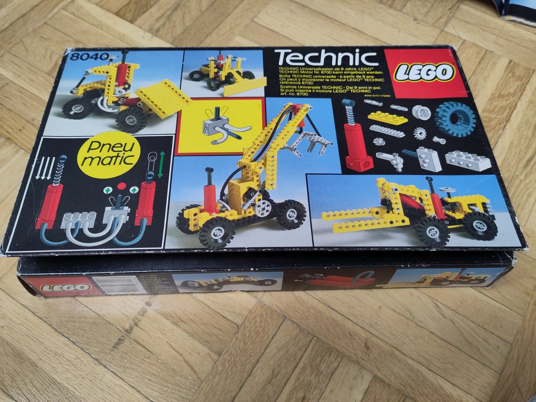 Technics Kit di costruzioni: Lego Technic 8040 Universalkasten Pneumatic – Usato da Wattwil venduto da kleberrolle 2