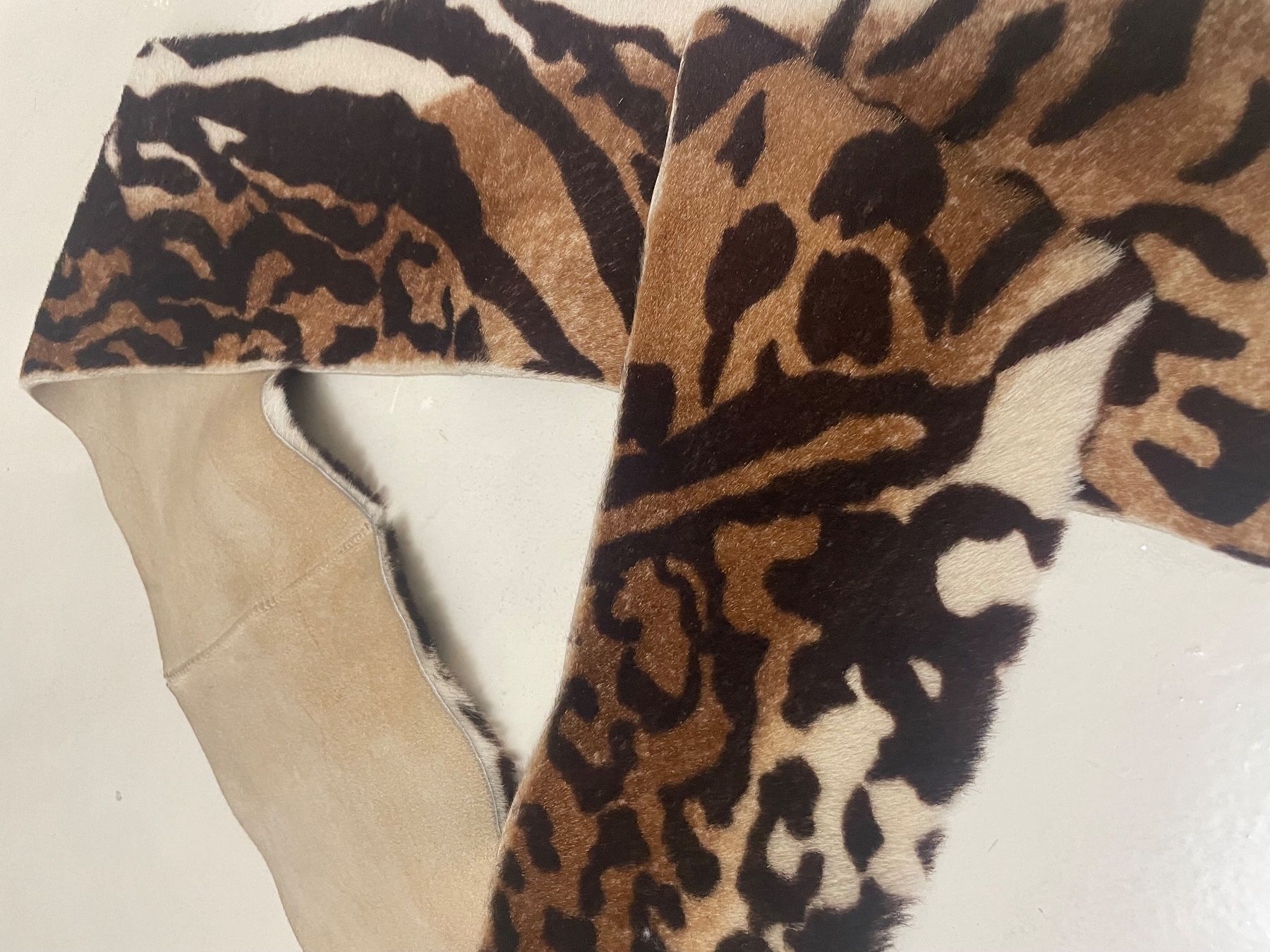 Foulard & Sciarpe: 105 cm Schal - Leder - Animalier – Usato da Minusio venduto da Pink222 2