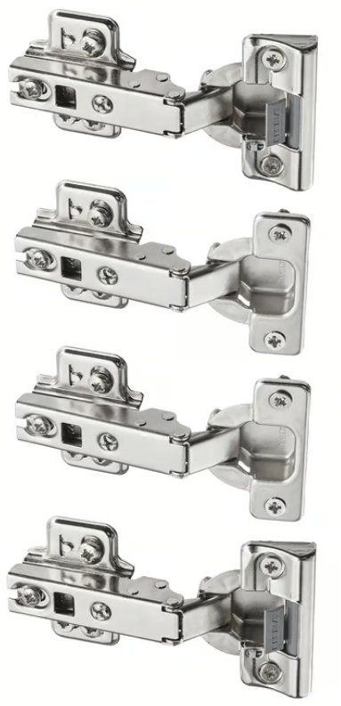 Ikea Ferramenta: IKEA KOMPLEMENT Scharniere sanft schliessend neu 4 Stück – Nuovo e nell'imballaggio originale da Fislisbach venduto da gueselpeter