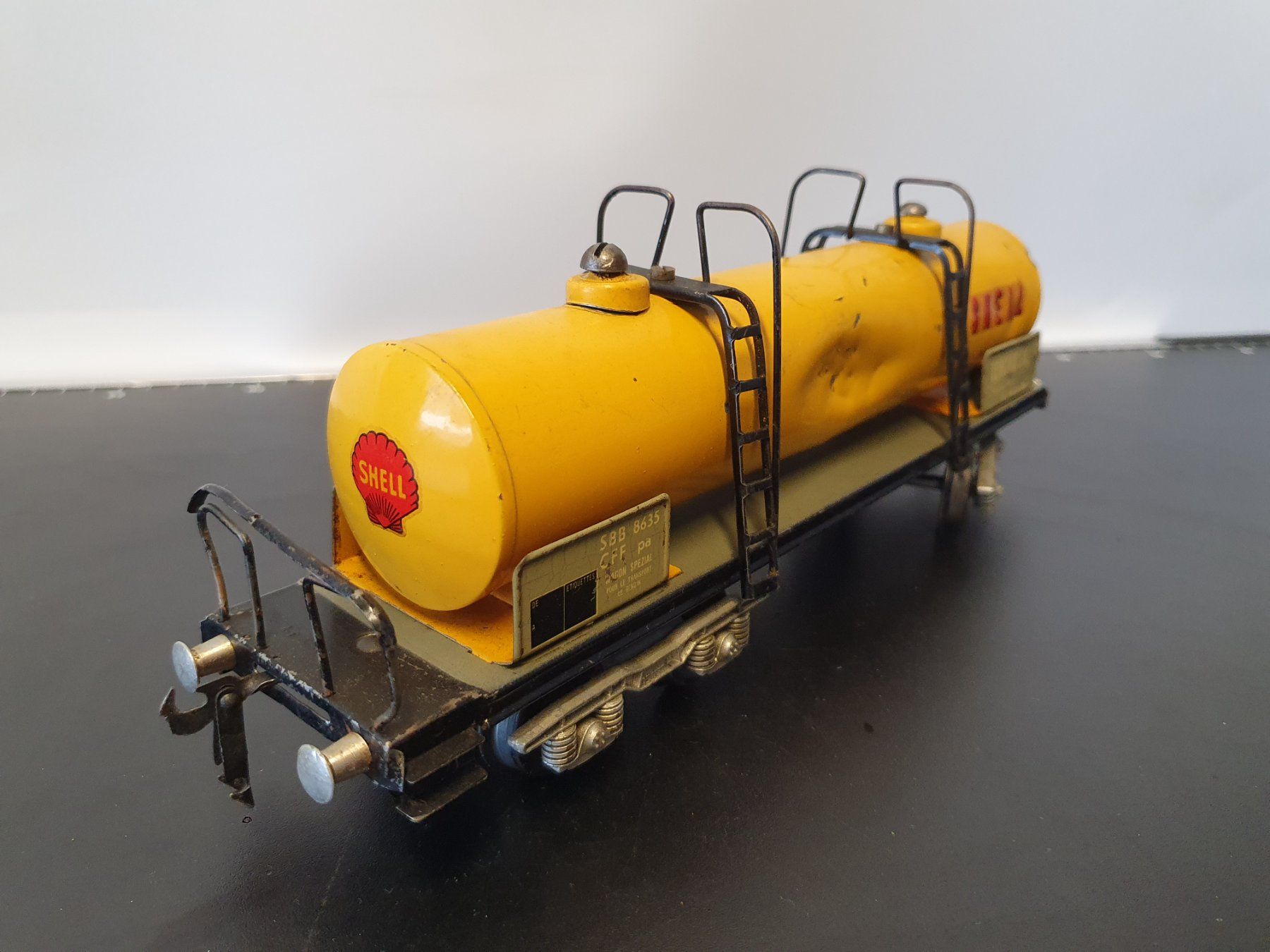 Buco Modellini di ferrovie: BUCO:0: SBB KESSELWAGEN SHELL 4-ACHSIG – Usato da Biglen venduto da taunus82 1