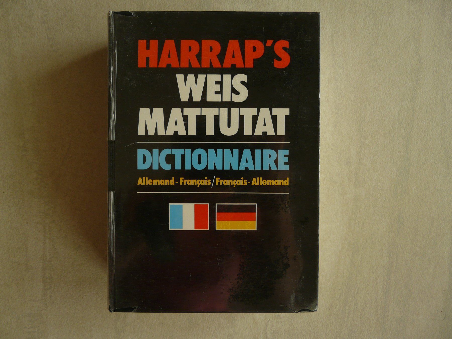 Bücher: Dictionnaire français/allemand Harrap's – Gebraucht aus ERLINSBACH von doudouce