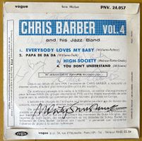 Chris Barber And His Jazz Band - Everybody Loves My Baby