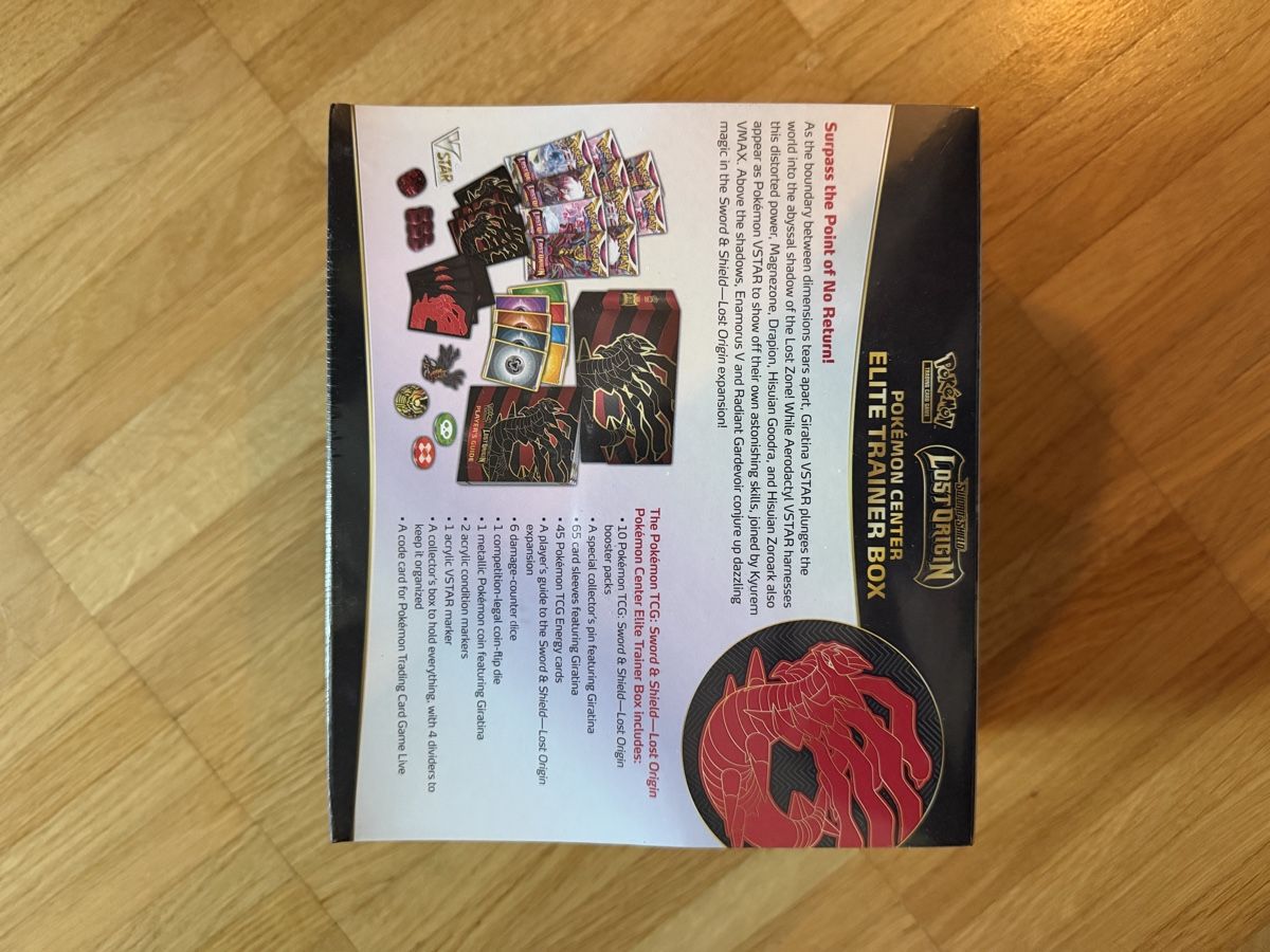 Pokémon Carte collezionabili: Lost Origin Center  Elite Trainer Box EN – Nuovo e nell'imballaggio originale da Wetzikon ZH venduto da Fab_g8hs 1