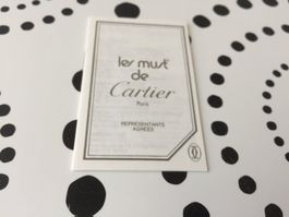 CARTIER PARIS ORIGINAL - BOOKLET !!!