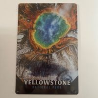 🇺🇸 USA Yellowstone National Park Schild (30x20cm) – OVP