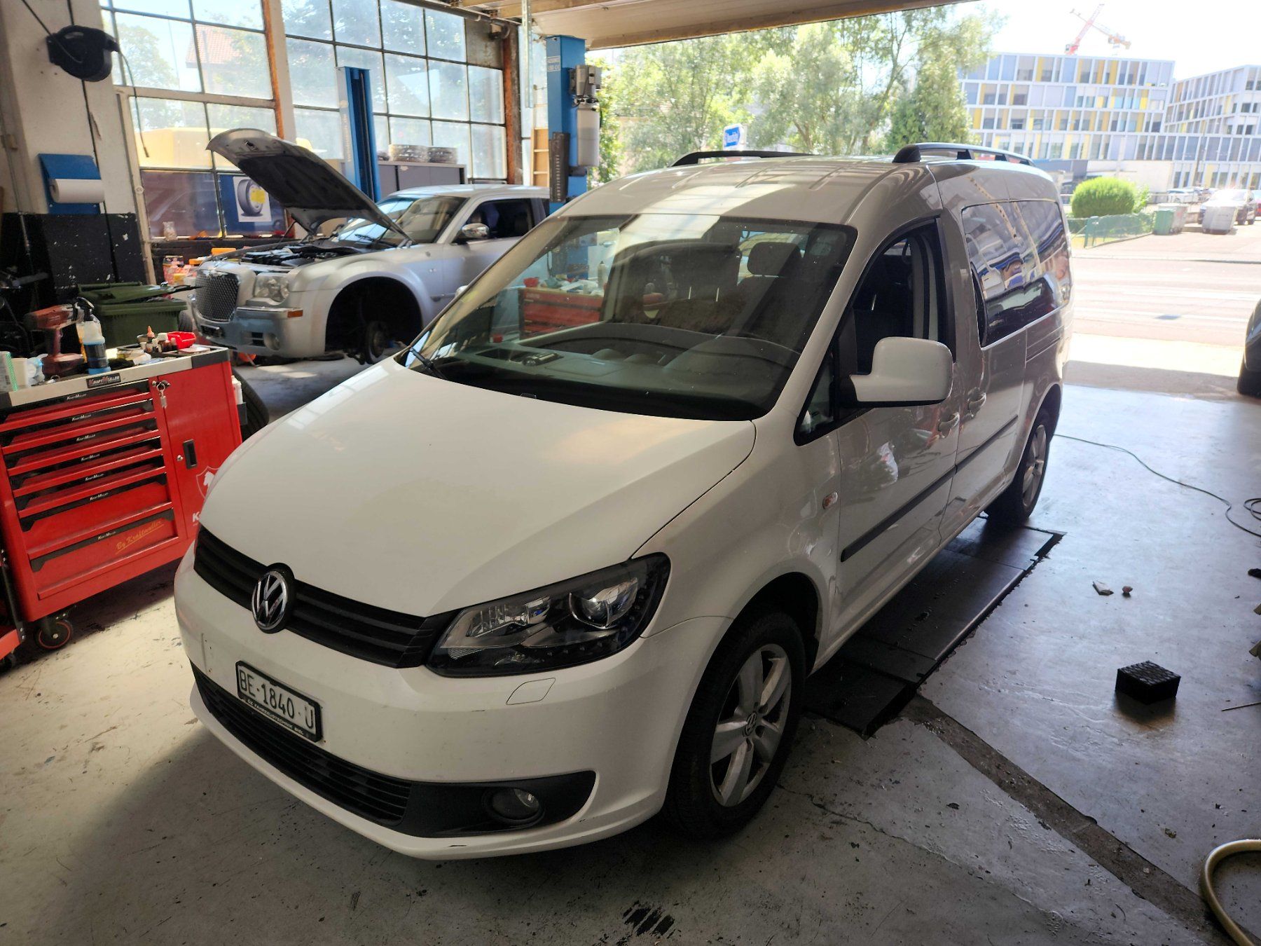 VW Automobili: Volkswagen Caddy Maxi 1.6Tdi Jh 2014 – Usato da Biel/Bienne venduto da 300ccc
