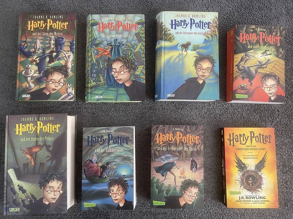 Libri: Harry Potter Bücherreihe – Usato da Grenchen venduto da Wolfine