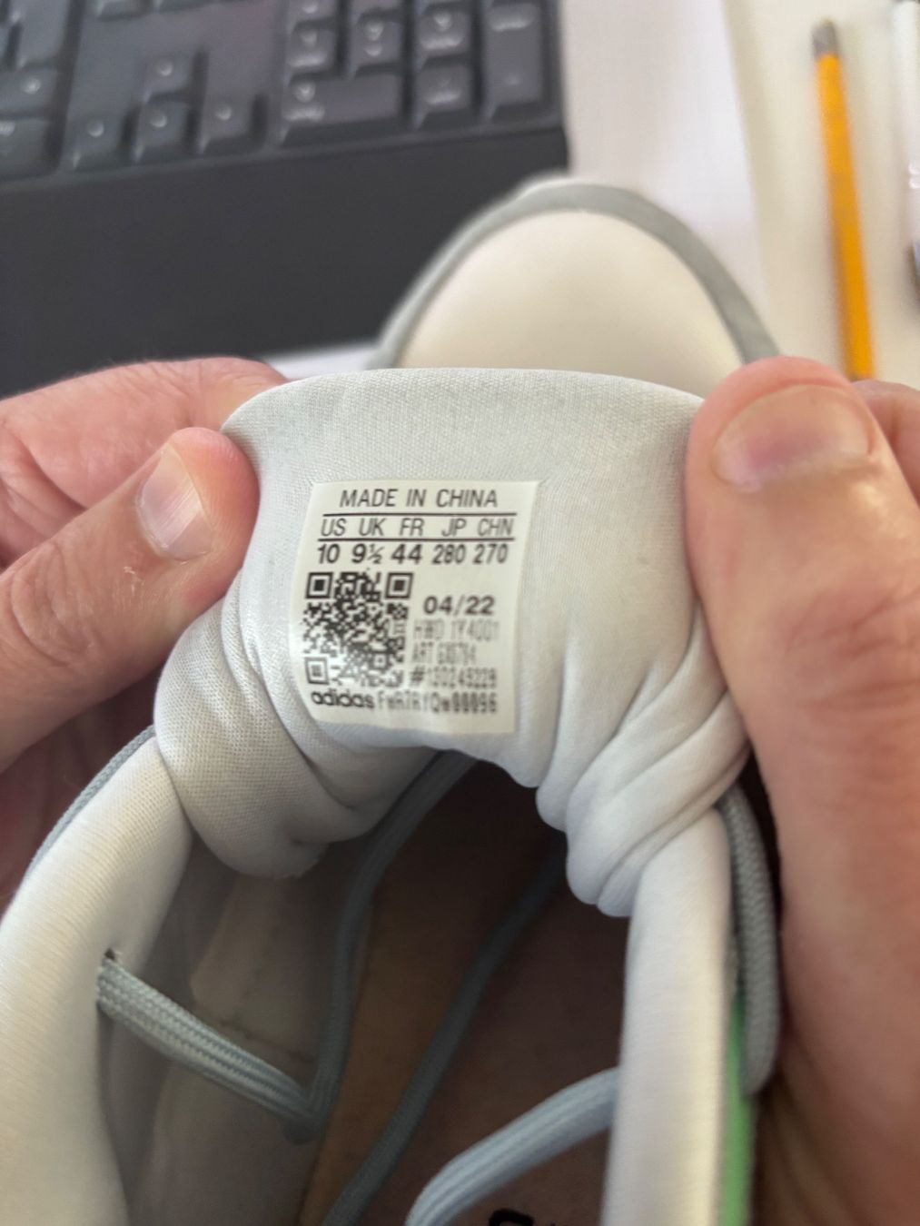 Adidas Scarpe da uomo: Sneaker Adidas weiss 44 – Usato da Balsthal venduto da Uroby 2