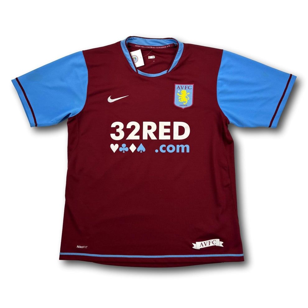 Canottiere & Pantaloni: Aston Villa - 2007-08 - Heim - M - Nike – Usato da Bolligen venduto da ToTheJerseyEquipment
