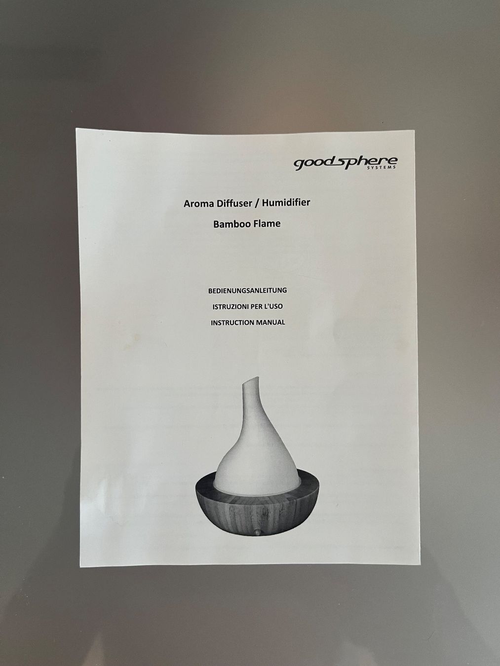 Diffusori di oli essenziali: Aroma Diffuser / Humidifier / Bamboo Flame – Usato da Schötz venduto da CaCh01 2