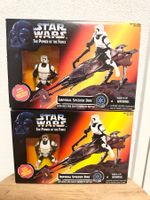 90er Star Wars PoTF neu vintage Imperial Speeder Bike