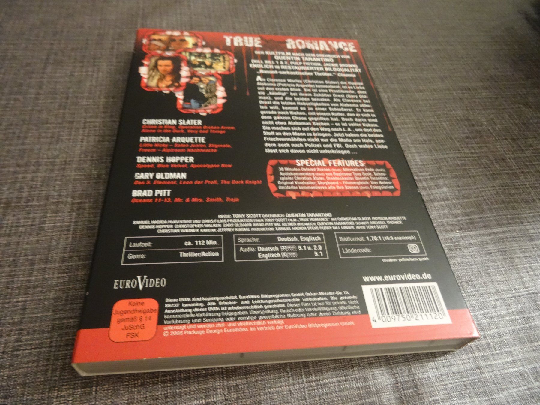 Alle DVDs: True Romance 2 Disc Special Edition DVD – Gebraucht aus Olten von Disc-Verkauf 1