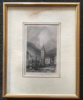 Stahlstich Altdorf von Henry Winkles um 1835